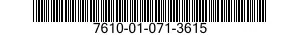7610-01-071-3615  7610010713615 010713615