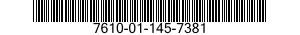 7610-01-145-7381  7610011457381 011457381