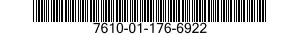 7610-01-176-6922  7610011766922 011766922