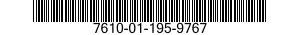 7610-01-195-9767  7610011959767 011959767