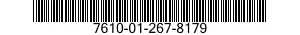 7610-01-267-8179 BOOK,CODE 7610012678179 012678179