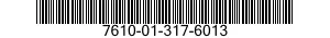 7610-01-317-6013 MANUAL,TECHNICAL 7610013176013 013176013