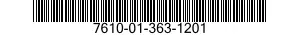 7610-01-363-1201 BOOK 7610013631201 013631201