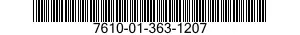 7610-01-363-1207 BOOK 7610013631207 013631207