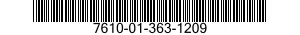 7610-01-363-1209 BOOK 7610013631209 013631209