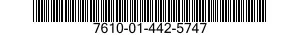7610-01-442-5747 MANUAL,TECHNICAL 7610014425747 014425747