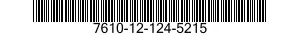7610-12-124-5215  7610121245215 121245215