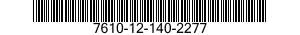 7610-12-140-2277  7610121402277 121402277