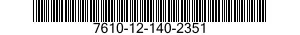 7610-12-140-2351  7610121402351 121402351