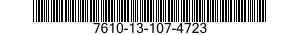 7610-13-107-4723  7610131074723 131074723
