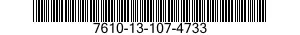 7610-13-107-4733  7610131074733 131074733