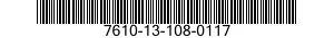 7610-13-108-0117  7610131080117 131080117