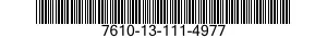 7610-13-111-4977  7610131114977 131114977