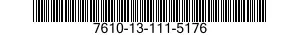7610-13-111-5176  7610131115176 131115176
