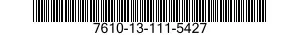 7610-13-111-5427  7610131115427 131115427