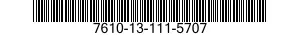 7610-13-111-5707  7610131115707 131115707