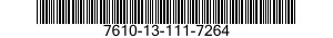 7610-13-111-7264  7610131117264 131117264
