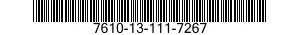 7610-13-111-7267  7610131117267 131117267