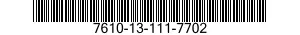 7610-13-111-7702  7610131117702 131117702