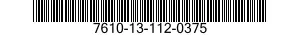 7610-13-112-0375  7610131120375 131120375