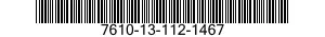 7610-13-112-1467  7610131121467 131121467