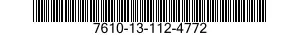 7610-13-112-4772  7610131124772 131124772