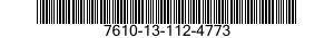 7610-13-112-4773  7610131124773 131124773