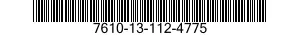 7610-13-112-4775  7610131124775 131124775
