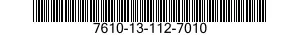 7610-13-112-7010  7610131127010 131127010