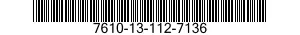 7610-13-112-7136  7610131127136 131127136