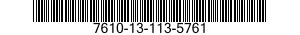 7610-13-113-5761  7610131135761 131135761