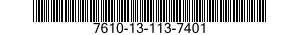 7610-13-113-7401  7610131137401 131137401