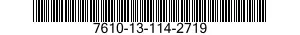 7610-13-114-2719  7610131142719 131142719