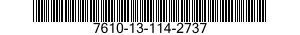 7610-13-114-2737  7610131142737 131142737