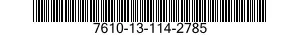 7610-13-114-2785  7610131142785 131142785