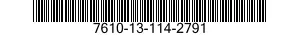 7610-13-114-2791  7610131142791 131142791