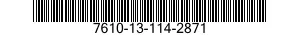 7610-13-114-2871  7610131142871 131142871