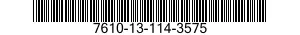 7610-13-114-3575  7610131143575 131143575