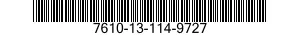 7610-13-114-9727  7610131149727 131149727