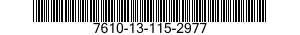 7610-13-115-2977  7610131152977 131152977