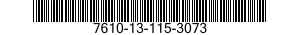 7610-13-115-3073  7610131153073 131153073