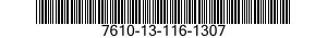 7610-13-116-1307  7610131161307 131161307