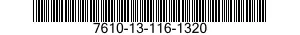 7610-13-116-1320  7610131161320 131161320