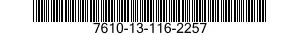 7610-13-116-2257  7610131162257 131162257