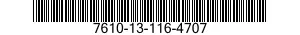 7610-13-116-4707  7610131164707 131164707