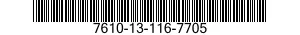 7610-13-116-7705  7610131167705 131167705