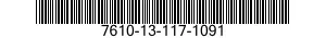 7610-13-117-1091  7610131171091 131171091