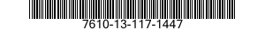 7610-13-117-1447  7610131171447 131171447