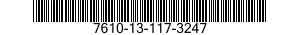 7610-13-117-3247  7610131173247 131173247