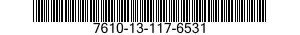 7610-13-117-6531  7610131176531 131176531